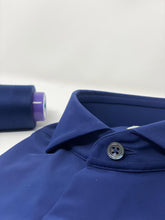Carica l&#39;immagine nel visualizzatore di Gallery, Camicia Uomo LDC08 Jersey tecnico Blu Navy
